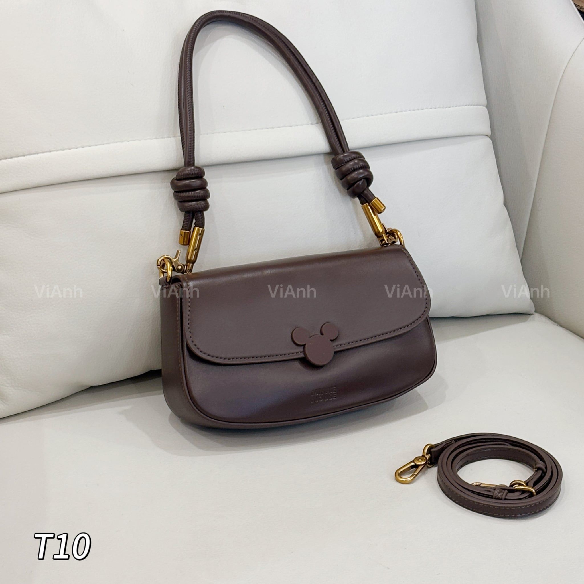 Túi xách 2 dây T10 / 24x14 / NÂU