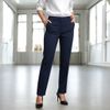 Quần âu H485 nữ ống đứng style Âu A6009 / XANH THAN