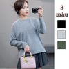 Áo nỉ dài tay style US / C70 đen - C71 xám - C72 xanh