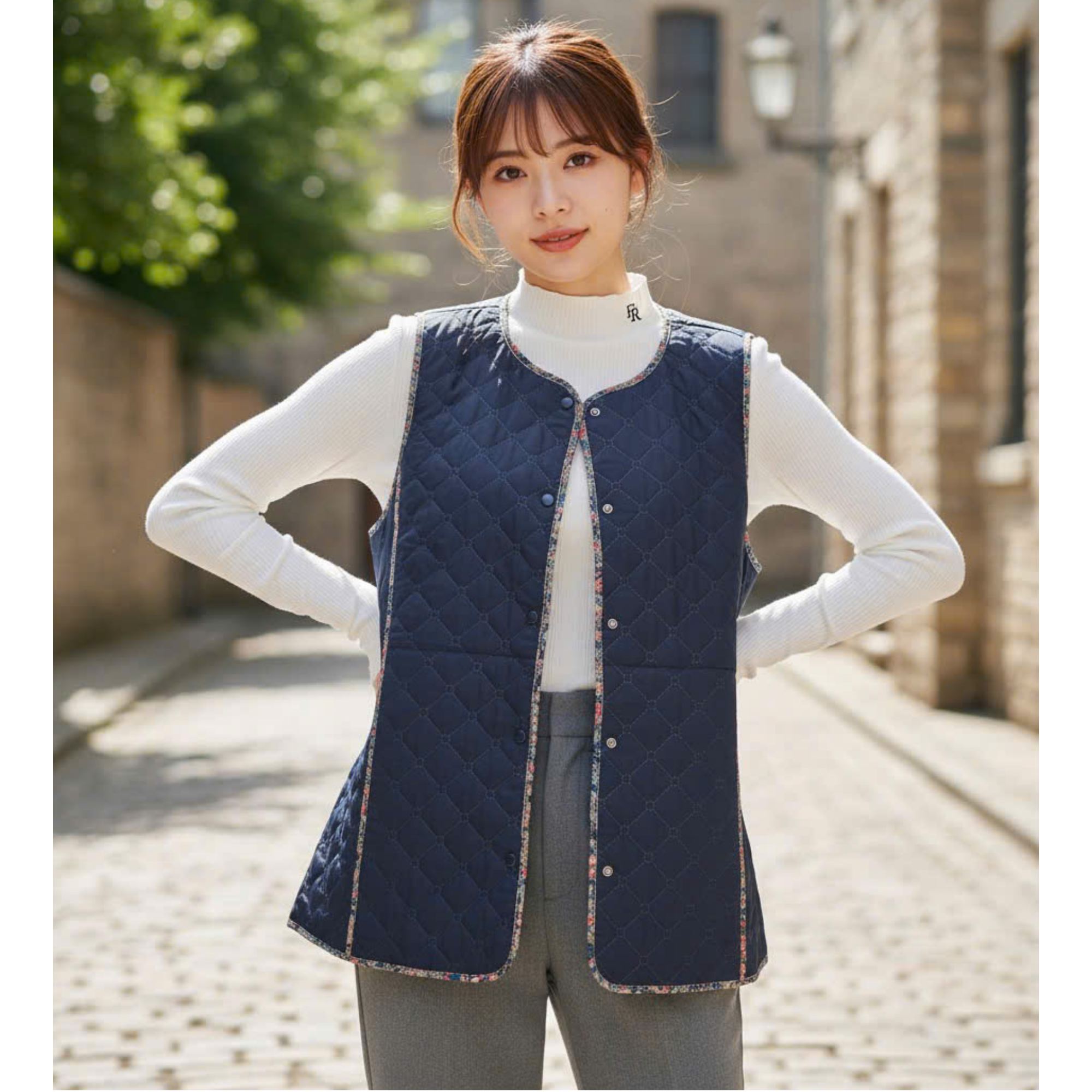 SET 2 áo gile Monte Milano / 2 màu ngẫu nhiên  G74 - xanh than G75