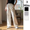 Quần nỉ ống rộng in chữ style US UK /  BE C38 - ĐEN  C39 - XÁM C40