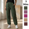 Quần jogger nỉ thêu thỏ style Nhật D.o.D / Xanh lá D73 - Đỏ hồng D74 - Be D75 - Hồng - D76 - Nâu D77
