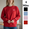 Áo sweater nỉ thêu logo ngực style US UK / đen - hồng - đỏ - xanh dương
