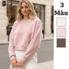 Áo nỉ trơn style US UK / Trắng T81 / Nâu nhạt T82 / Hồng T84