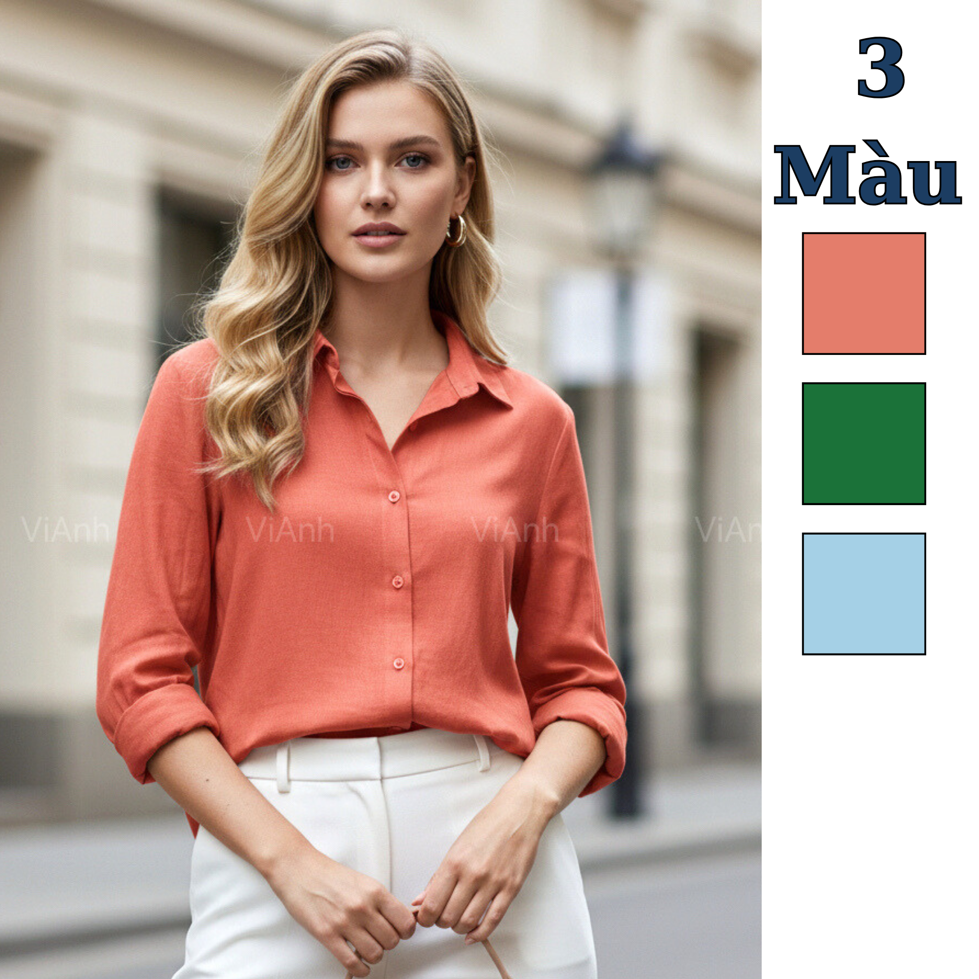 Áo sơ mi basic style Nhật / C408