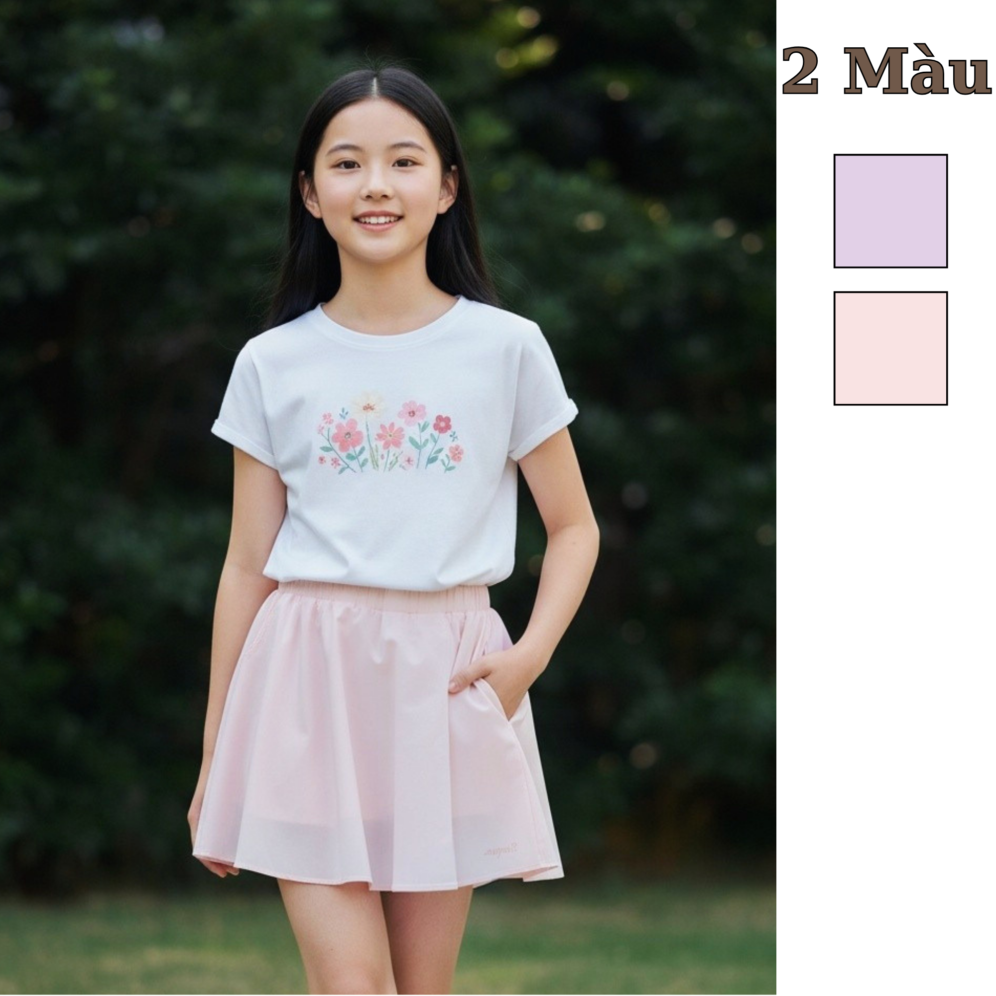 Chân váy trẻ em style Hàn / F366 F367