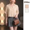 Áo ngắn tay croptop Style Âu Mỹ / F546 F547