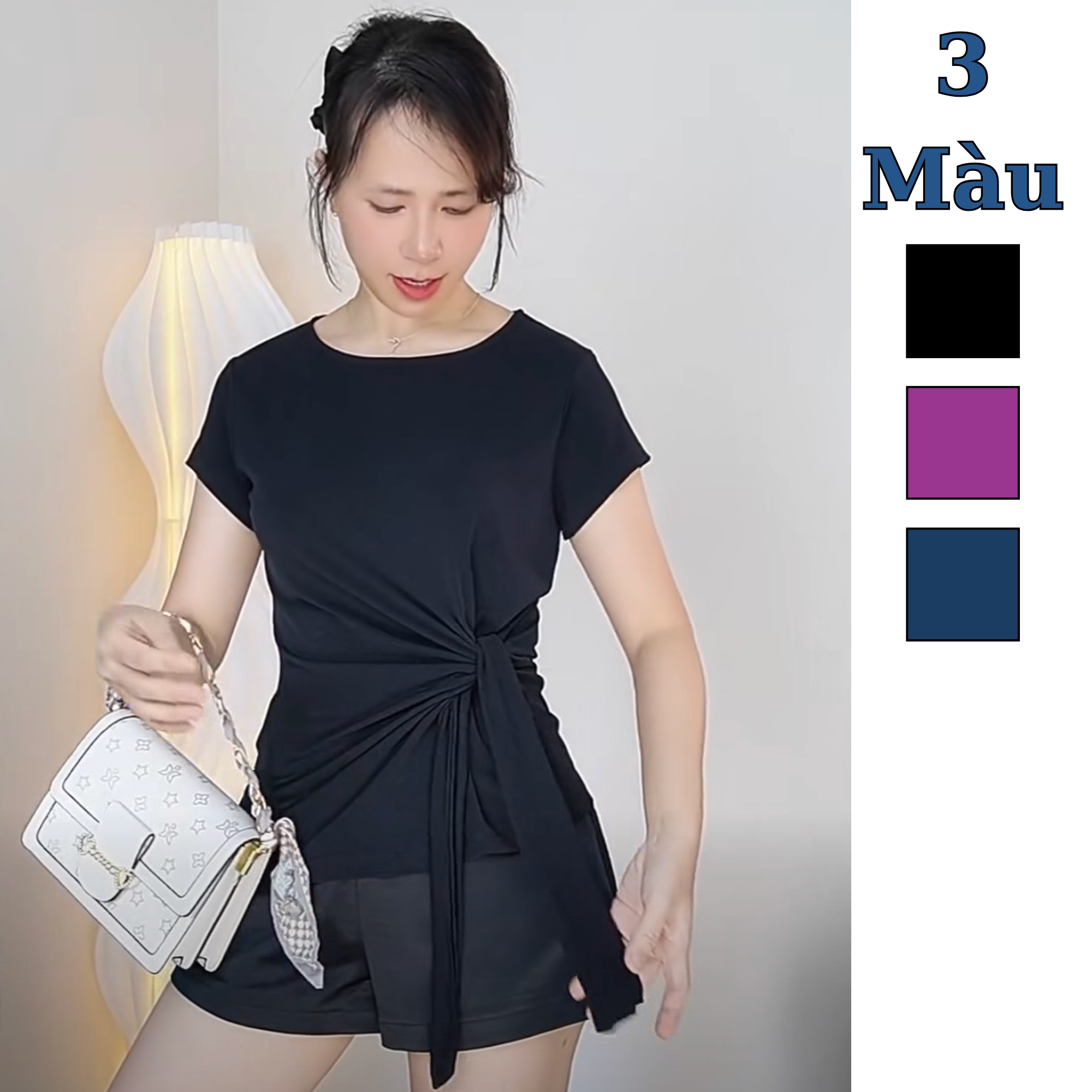 Áo thun nữ xiết eo xuất khẩu / H156 H157 H158
