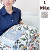 Chăn lông tuyết kiểu Mỹ / Size: 180x220 / TRẮNG HT HOA