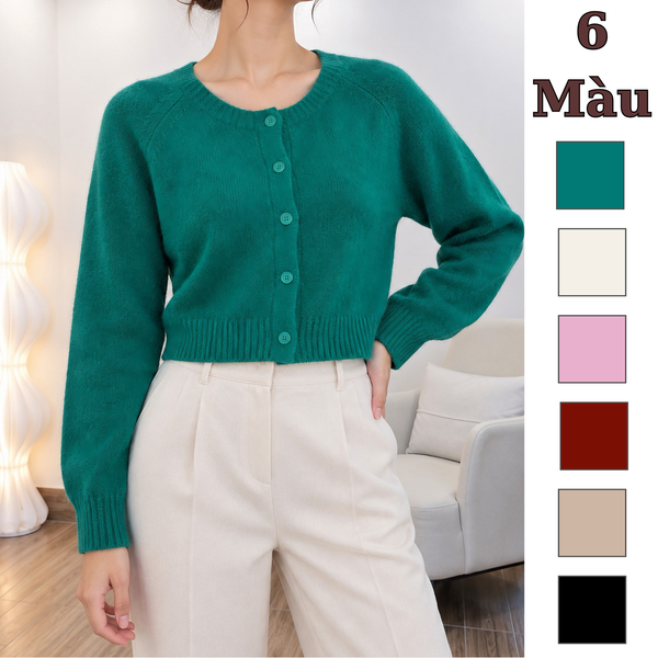 Áo len lông thỏ kiểu Âu Mỹ