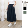 Chân váy gió dáng dài style Hàn / F278 F279 F280
