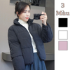 Áo phao chần bông style Âu ( P81: Hồng / P82: Đen / P83: Trắng )