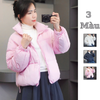Áo phao chần bông style Âu ( P81: Hồng / P82: Đen / P83: Trắng )