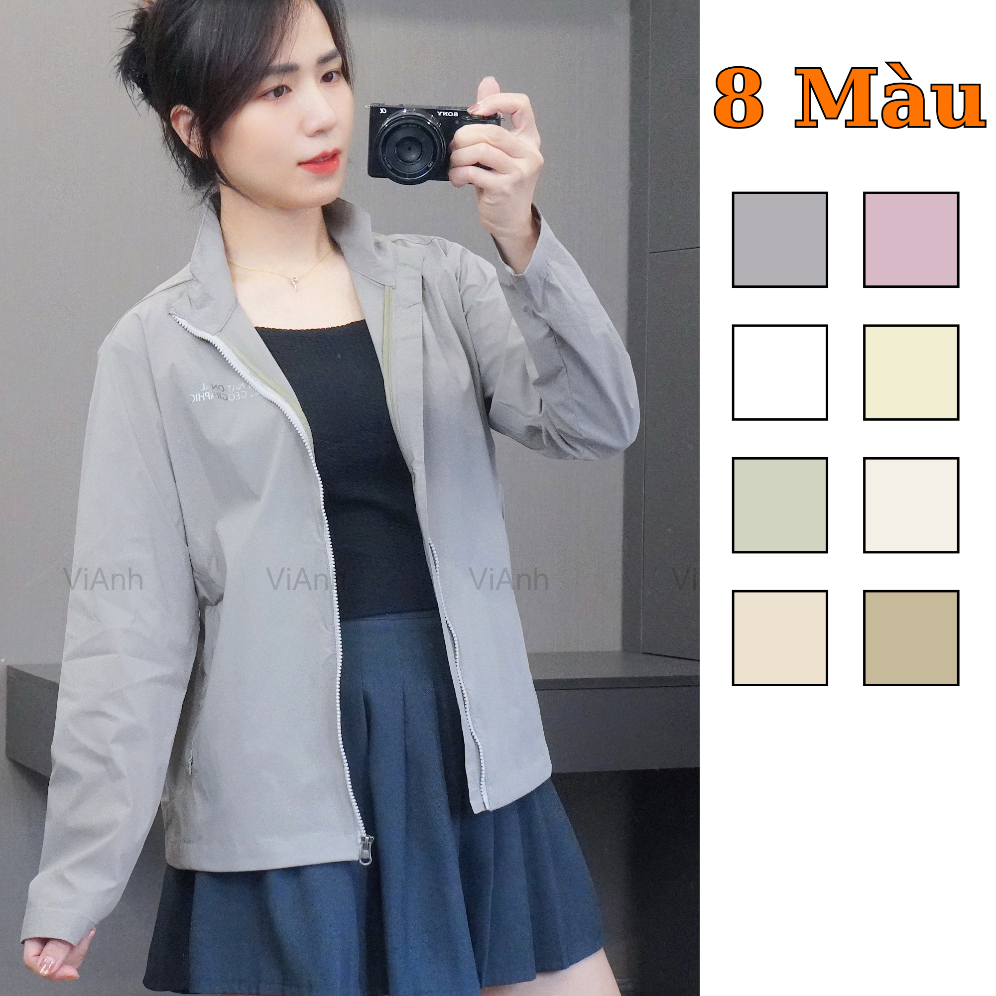 Áo khoác gió style Hàn N.G / H694 H695 H696 H697 H698 H699