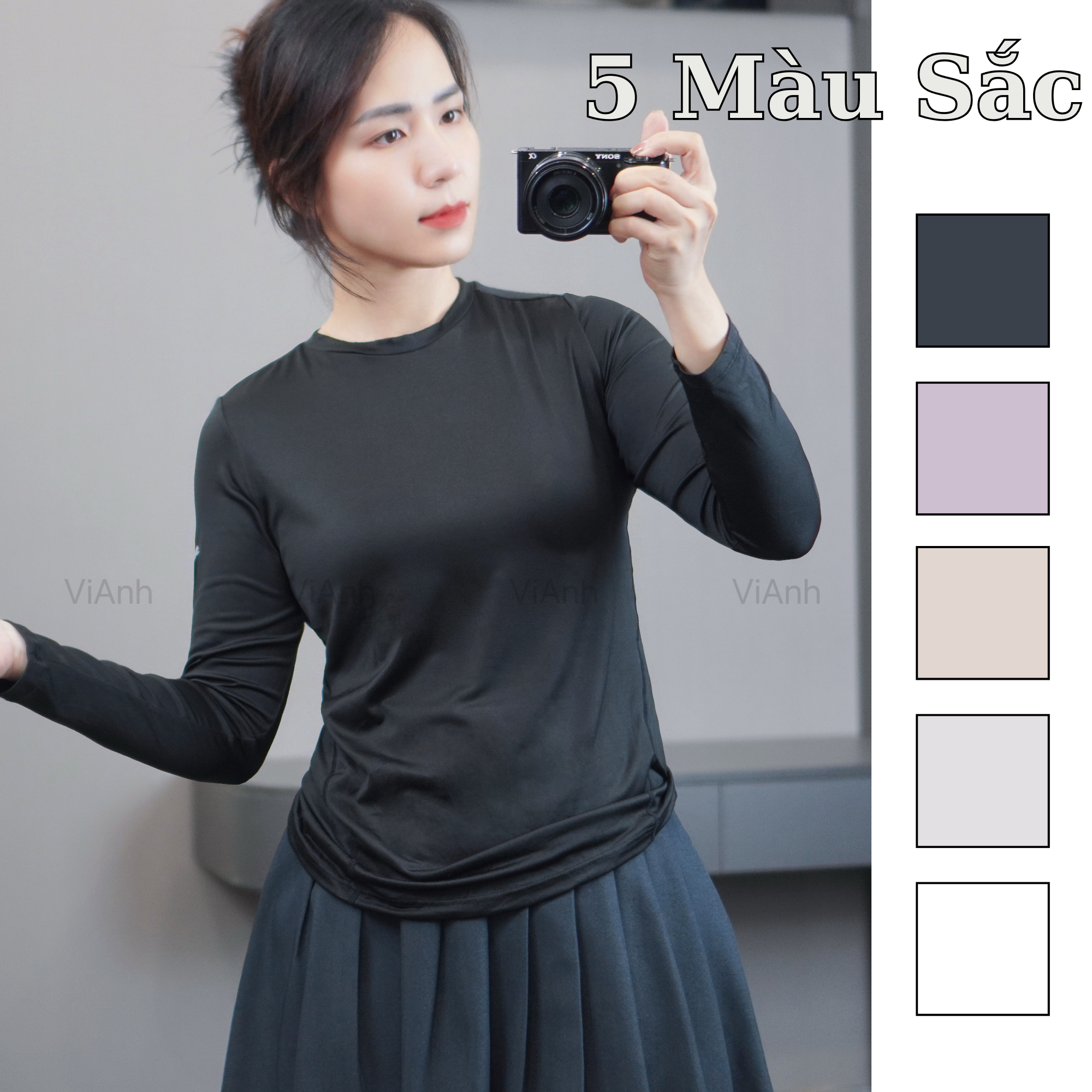 Áo C456 dài tay Style Âu Mỹ A6396 /  NHIỀU HOẠ TIẾT