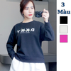 Áo sweater style US DK / K5 hồng , K6 trắng kem, K7 đen