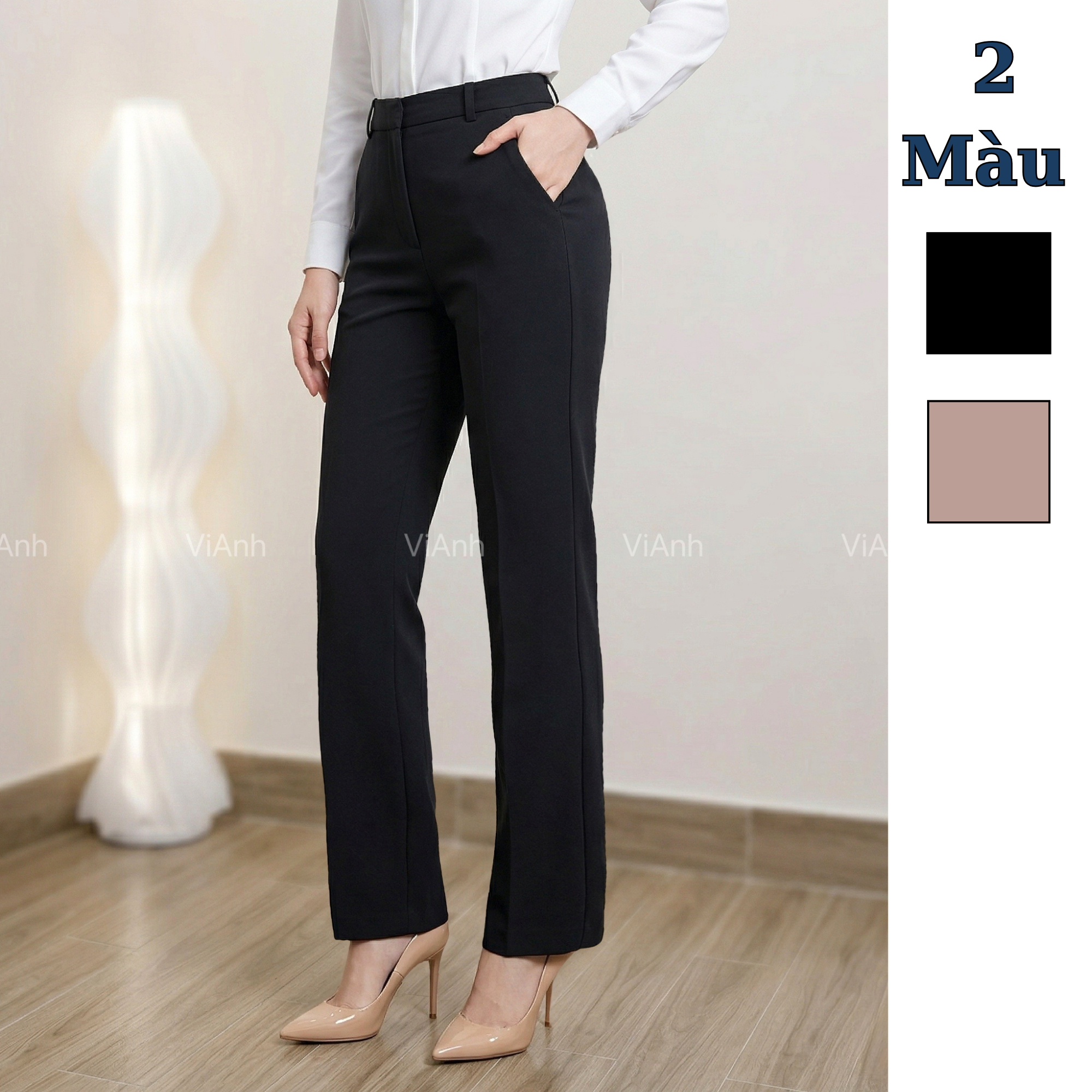 Quần dài ống đứng / D328 D329