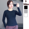 Áo thun tăm dài tay style US / T3 XÁM / T4 ĐEN / T5 TRẮNG