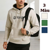 Áo hoodie có mũ style Âu Mỹ / H4 xanh than, H5 trắng , H6 xanh lá