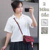 Áo nỉ ngắn tay cổ polo style Âu A5 A6