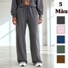 Quần ống rộng style Âu Mỹ / Size: XS / GHI - NÂU - XANH THAN - HỒNG - XANH LÁ