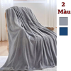 Chăn bông tuyết  1,6x1,9m / XÁM - XANH