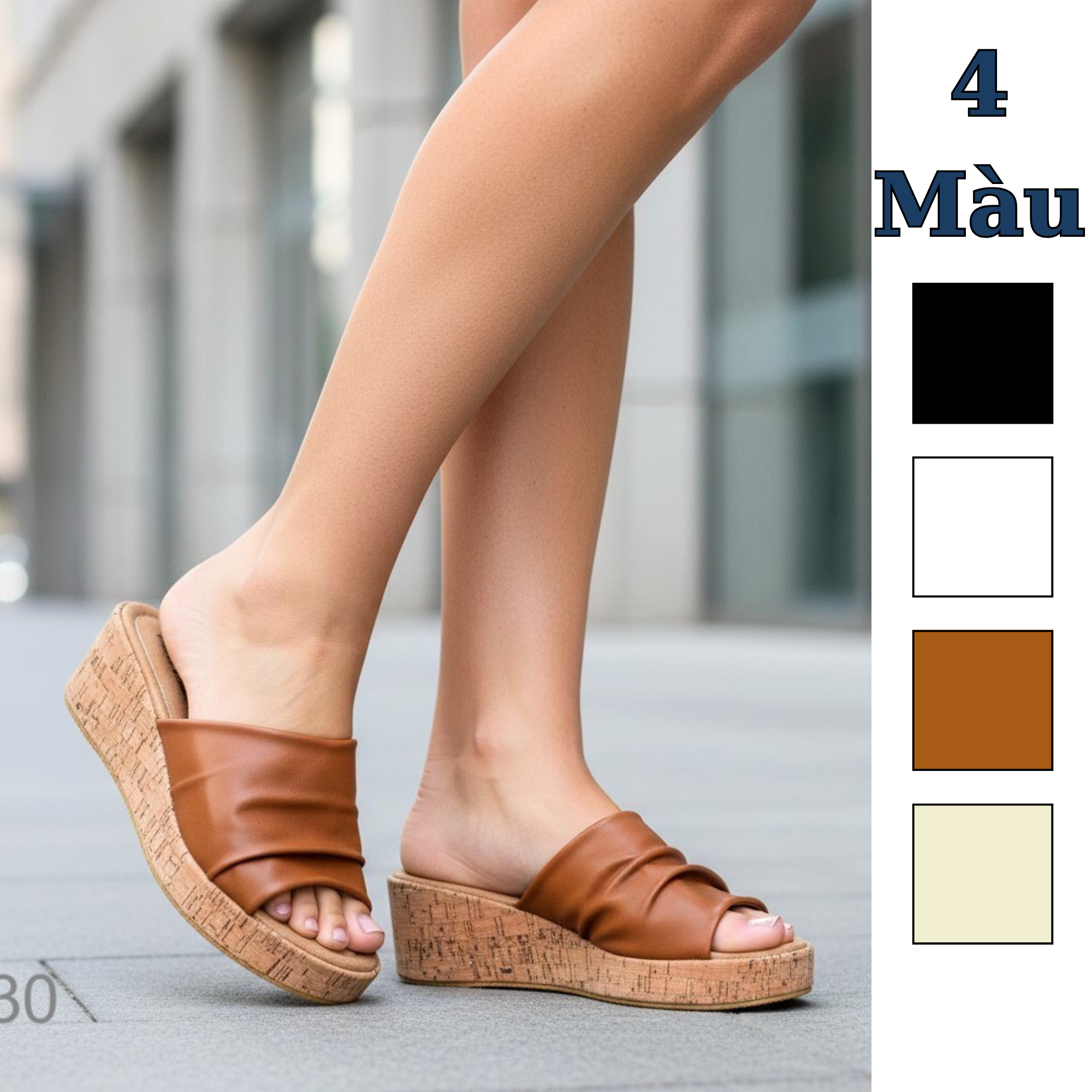 Dép da đế siêu nhẹ (không hộp) / K29 K30 K31 K32