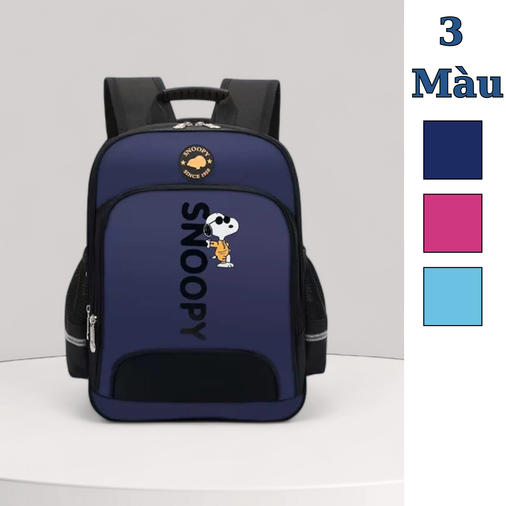 Balo B430 Snoppy vải dù XK1454 / 30x39