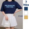 Áo thun ngắn tay style us uk / D580 D581 D582