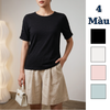 Áo thun cổ tròn nhún tay style US UK / D227 D228 D229 D230