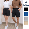 Quần đùi gió style Hàn / D658 đen , D659 xám , D660 be , D661 xanh