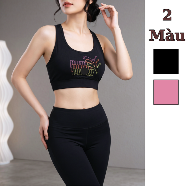 Áo tập style Âu Mỹ / HỒNG - ĐEN