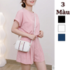 Túi đeo chéo phom hộp style Âu Mỹ / 12 x 20 / TRẮNG - XANH - ĐEN ( xuất dư NL)