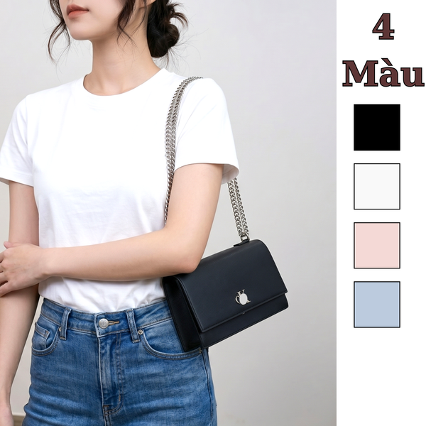 Túi đeo chéo style US UK da mềm xuất dư NL  / 21 x 14cm