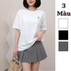 Áo thun ngắn tay thêu hình style Hàn / D955 D956 D957