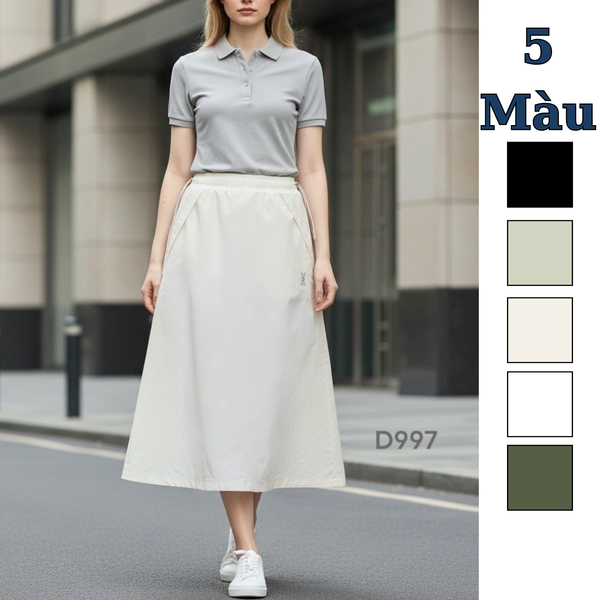Chân váy gió style Hàn / D994 D995 D996 D997 D998