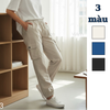 Quần Jogger túi hộp gió mềm co giãn style N-B US / đen Q2 - kem Q3 - xánh xám Q4