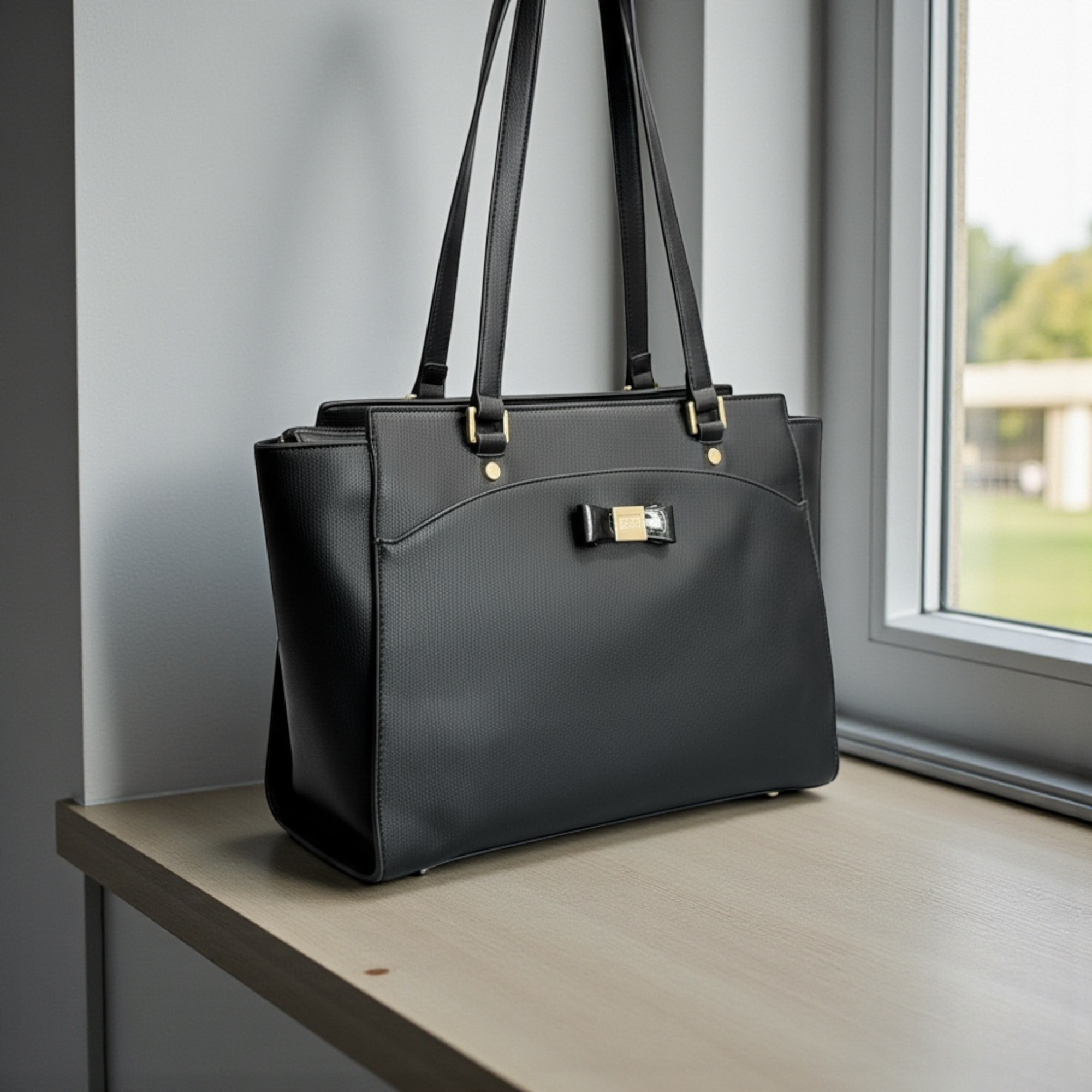 Túi Totebag S7 chữ nhật khoác vai XK1107 / m41 đ36 c28 / ĐEN