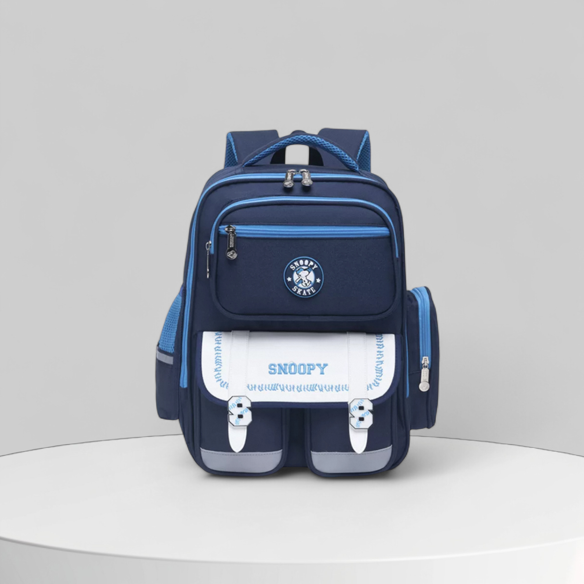 Balo B24 Snoppy vải dù XK1424 / 25x35 / XANH