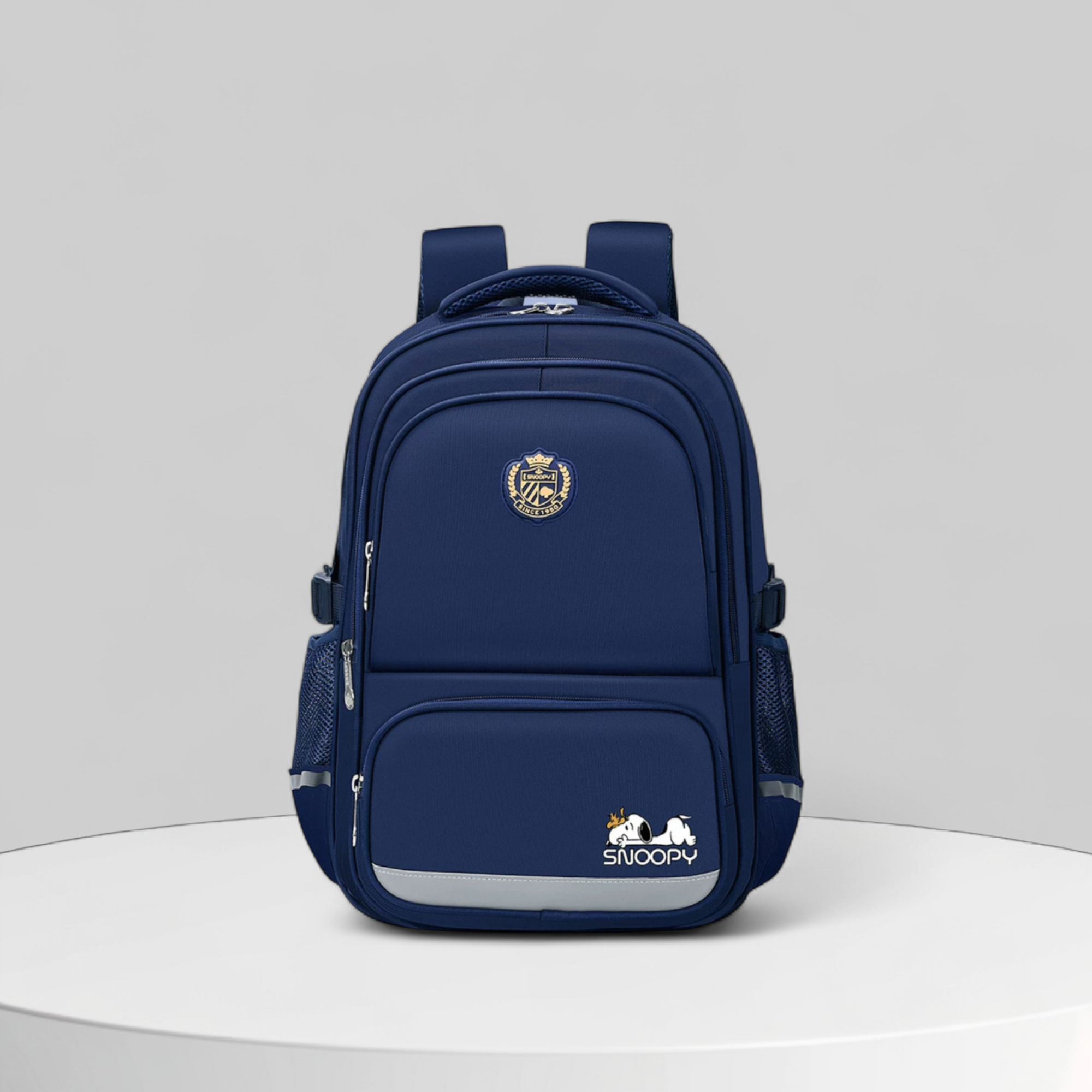 Balo B433 Snoppy vải dù phản quang XK1458 / 28 x 44