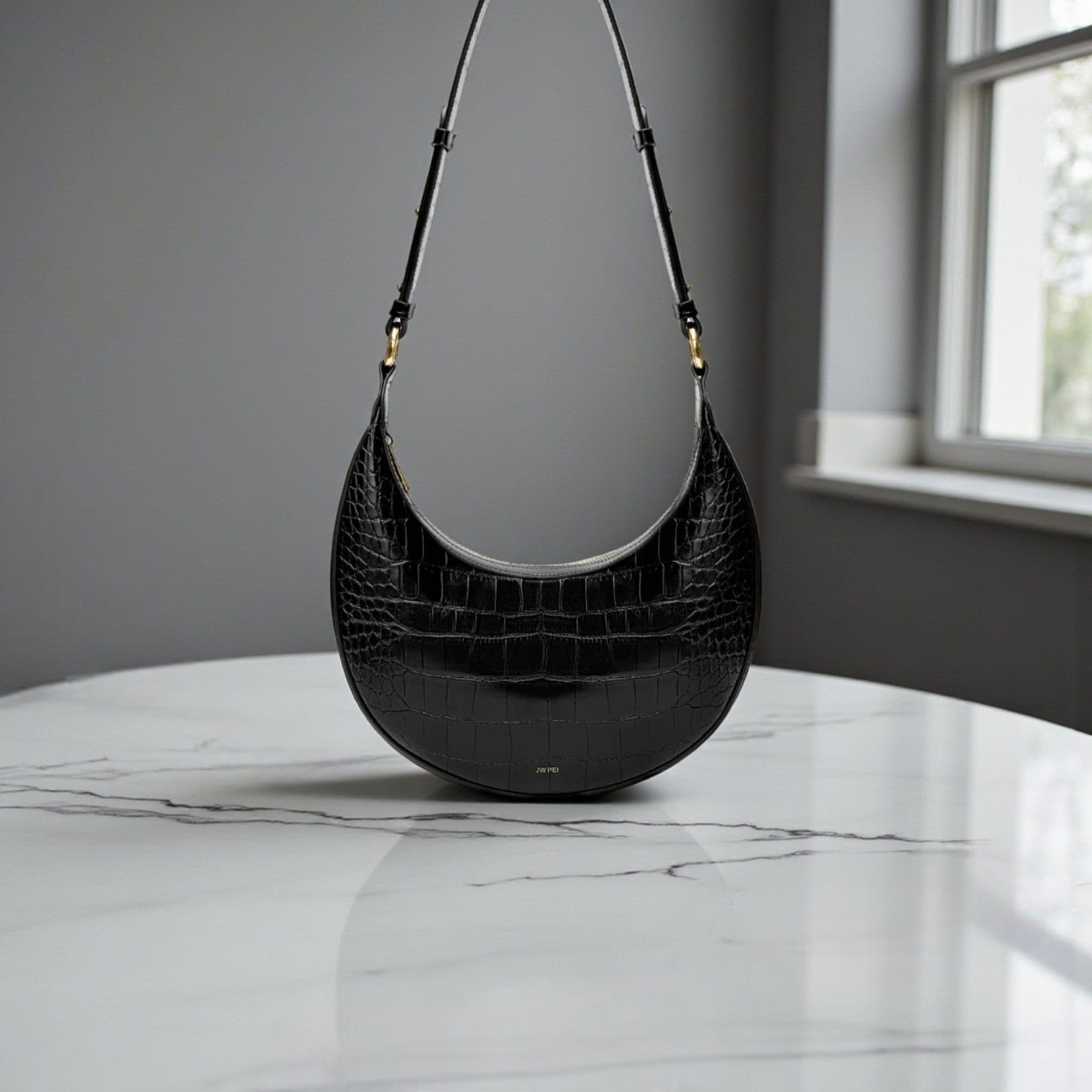 Túi đeo chéo JW Pei / ngang 29 x 15 / B12 đen - D12 đỏ - X12 xanh - N12 nâu