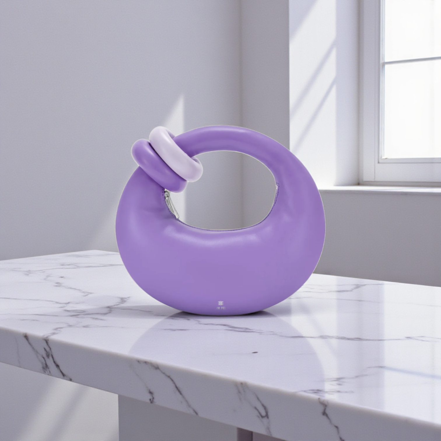 Túi vòng cung JW Pei XK1516 / 25x29 / XANH DƯƠNG X16 - TÍM T16