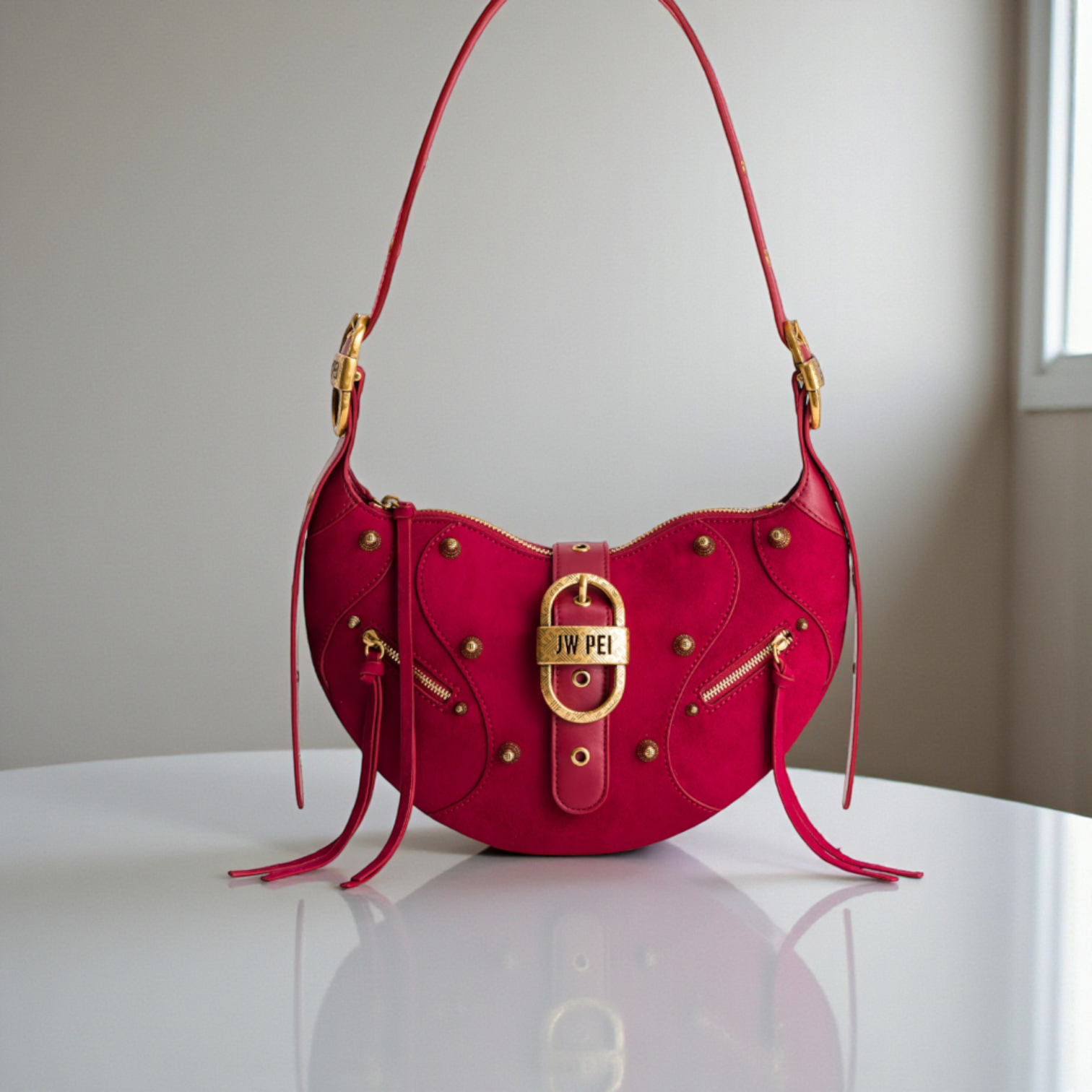 Túi đeo chéo JW Pei XK1540 / 28X16 / D40 đỏ - X40 xanh