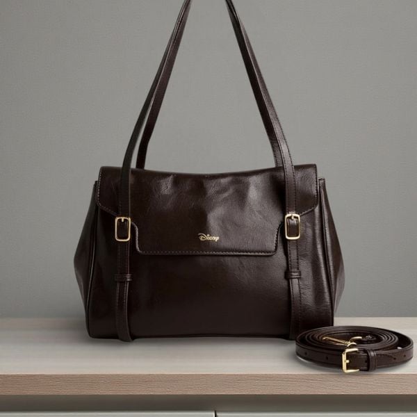 Túi xách DN phom thang khoác vai CĐC / m30 đ33 c23 / NÂU