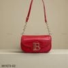 Túi B487 phom chữ nhật họa tiết chữ B Bolsos Alicia XK1573 / 12 x 22
