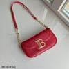 Túi B487 phom chữ nhật họa tiết chữ B Bolsos Alicia XK1573 / 12 x 22