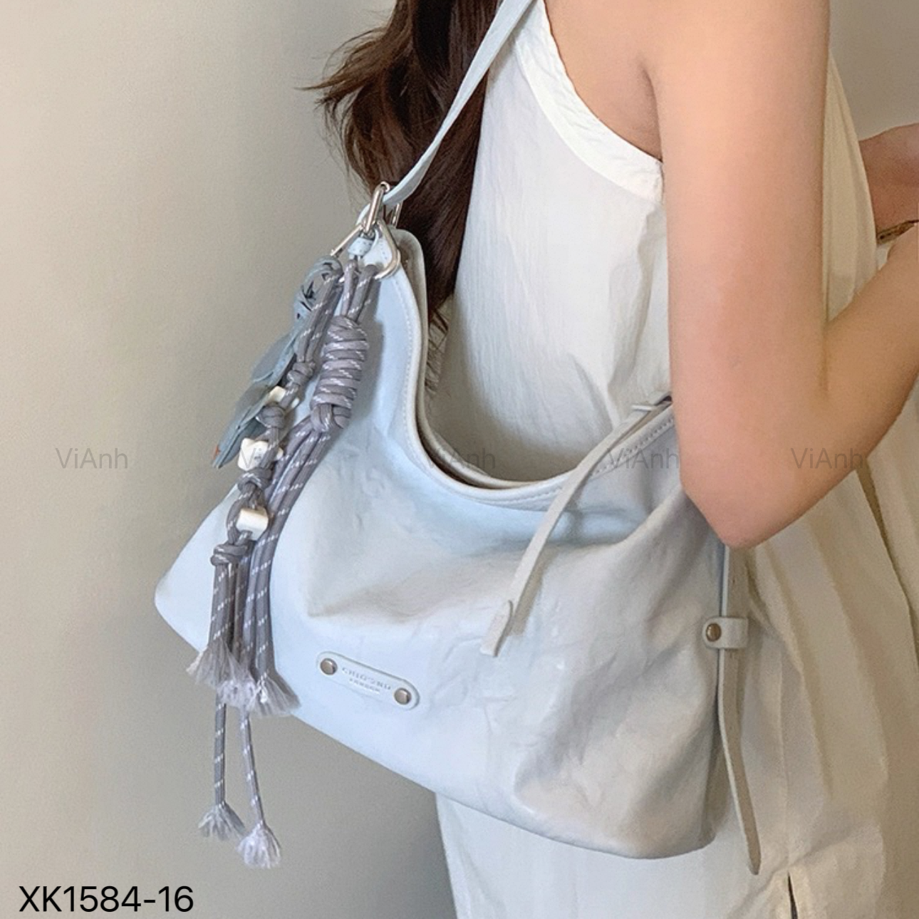 Túi xách Chio phom đứng CĐC,CHR / XANH NHẠT