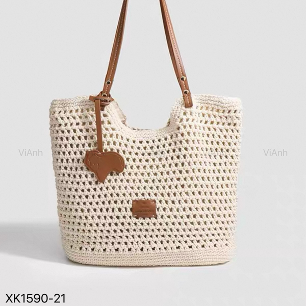 Túi xách Chio xách tay,CHR / m40 đ28 c33 / KEM