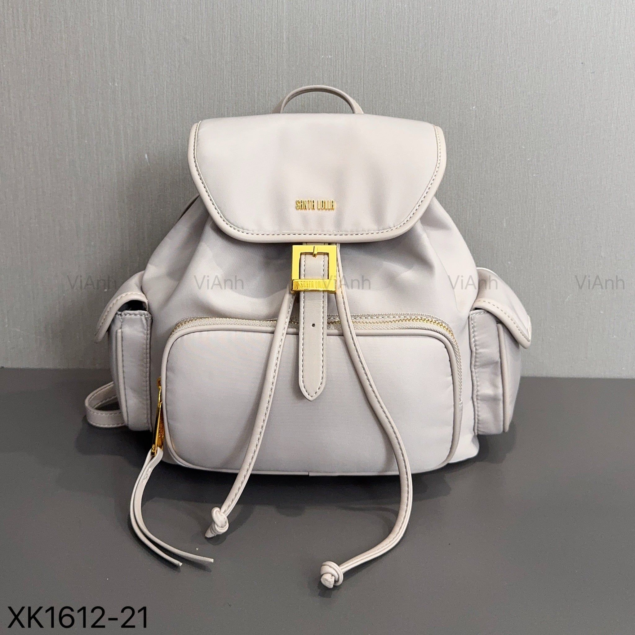 Balo style US UK balo giây rút miệng / m35 đ26 c27 / BE XÁM