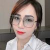 Kính Style Hàn K3 / gọng kim loại / XANH